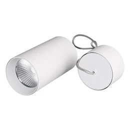 Фото #1 товара Светильник подвесной SP-POLO-R85-2-15W Day White 40deg (White, White Ring) (Arlight, IP20 Металл, 3 года)