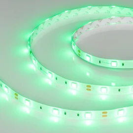 Фото #1 товара Светодиодная лента RTW 2-5000SE 12V Green (5060, 150 LED, LUX) (Arlight, 7.2 Вт/м, IP65)