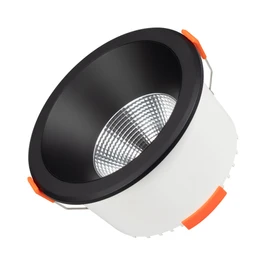 Фото #1 товара Светильник MS-ALORA-BUILT-R140-12W Day4000-MIX (BK, 40 deg, TRIAC) (Arlight, IP54 Пластик, 3 года)