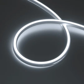 Фото #1 товара Светодиодная лента герметичная WAVE-SIDE-DOUBLE-A120-16x15mm 24V White6000 (15 W/m, IP67, 5m, wire x1) (Arlight, Вывод боковой, 5 лет)