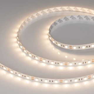 Фото #1 товара Светодиодная лента RT-B60-10mm 12V Warm3000 (14.4 W/m, IP20, 5m) (Arlight, 14.4 Вт/м, IP20)