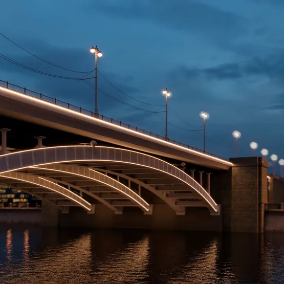 Фото #2 товара Светодиодная лента герметичная MOONLIGHT-PRO-SIDE-X320-16x16mm 48V White6000 (10 W/m, IP67, 30m, wire x2) (Arlight, Вывод боковой, 7 лет)