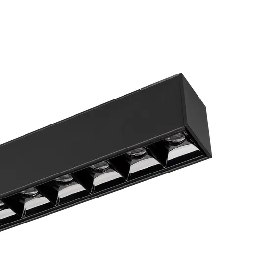 Фото #1 товара Светильник MAG-LASER-45-L160-6W Warm3000 (BK, 15 deg, 24V) (Arlight, IP20 Металл, 5 лет)