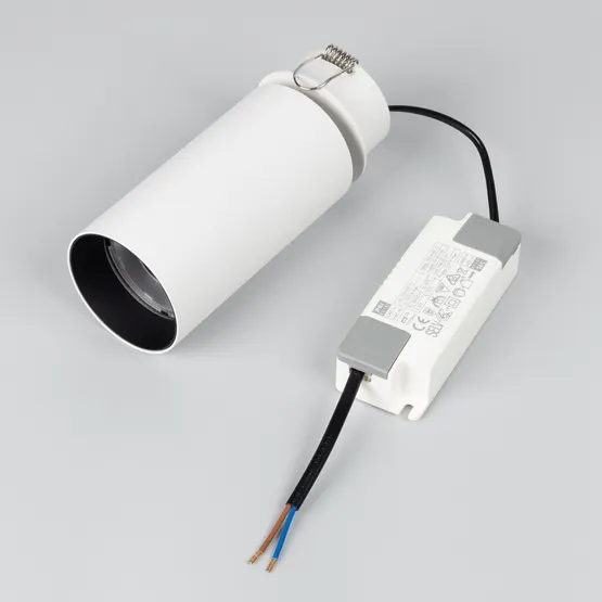 Фото #3 товара Светильник SP-GABI-BUILT-FLAP-R60-12W Day4000 (WH, 60 deg, 230V) (Arlight, IP40 Металл, 5 лет)