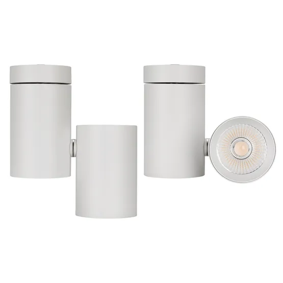 Фото #2 товара Корпус SP-POLO-SURFACE-TURN-R85 (WH, 1-3, 350mA) (Arlight, IP20 Металл, 3 года)