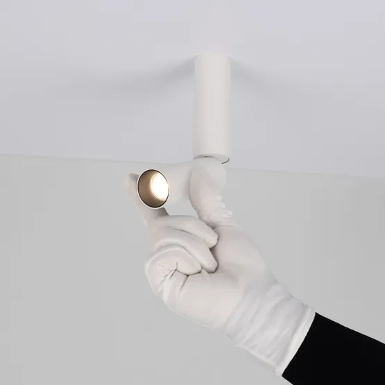 Фото #2 товара Светильник SP-NUANCE-SURFACE-FLAP-R35-7W Day4000 (WH, 36 deg, 230V) (Arlight, IP40 Металл, 5 лет)