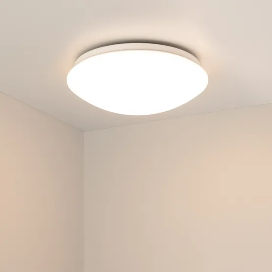Фото #3 товара Светильник CL-MUSHROOM-R280-12W Warm3000 (WH, 120 deg, 230V) (Arlight, IP44 Пластик, 3 года)