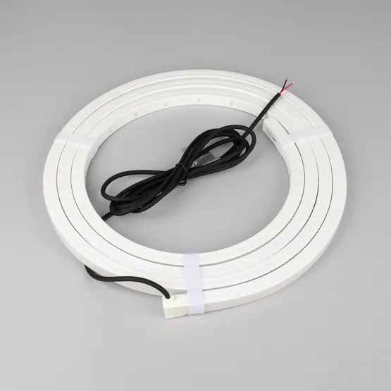 Фото #3 товара Светодиодная лента герметичная NOVA-TOP-PU-A120-16x15mm 24V Warm2700 (10 W/m, IP68, 3m, wire x1) (Arlight, Полиуретан)