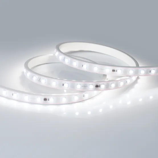 Фото #3 товара Светодиодная лента ARL-50000PV-230V Cool 10K (5060, 54 LED/m, WP2) (Arlight, 8 Вт/м, IP65)