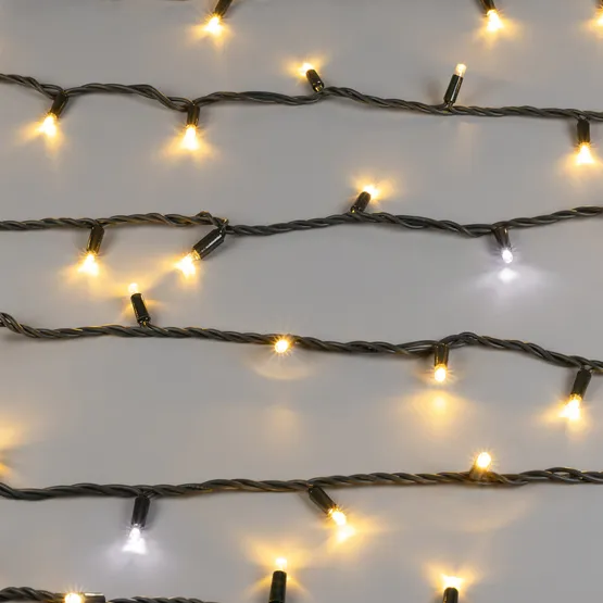 Фото #4 товара Светодиодная гирлянда ARD-STRING-PRO-10000-GREEN-100LED-FLASH WARM (230V, 7W) (Ardecoled, IP65)