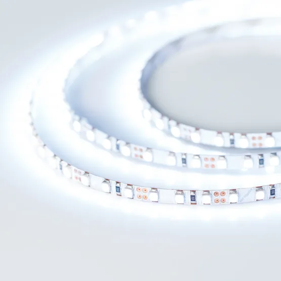 Фото #2 товара Светодиодная лента RT 2-5000 12V Cool 15K 5mm 2x (3528, 600 LED, LUX) (Arlight, 9.6 Вт/м, IP20)
