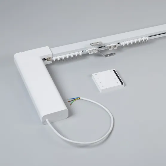Фото #2 товара Карниз для штор с электроприводом ECK-IND-RF-5M (Arlight, IP20 Металл, 3 года)