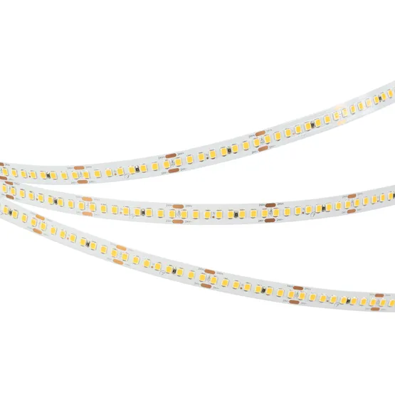 Фото #2 товара Светодиодная лента RT-A192-10mm 24V Warm2400 (17.6 W/m, IP20, 2835, 5m) (Arlight, высок.эфф.150 лм/Вт)