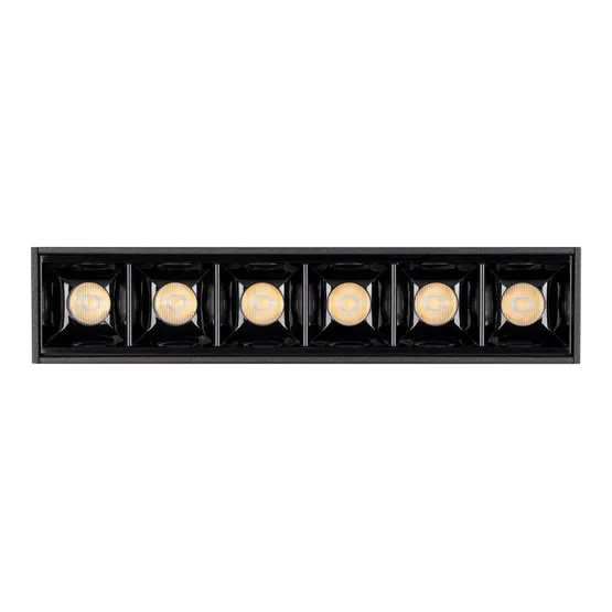 Фото #4 товара Светильник MAG-LASER-45-L160-6W Warm3000 (BK, 15 deg, 24V) (Arlight, IP20 Металл, 5 лет)