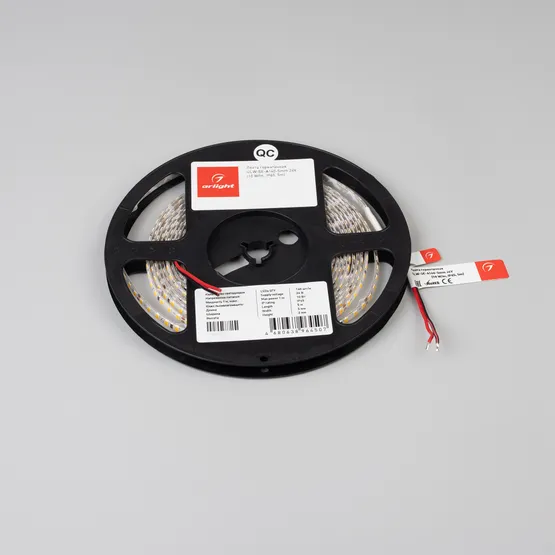 Фото #3 товара Светодиодная лента герметичная ULW-SE-A140-5mm 24V Warm2700 (10 W/m, IP65, 5m) (Arlight, CRI>90)