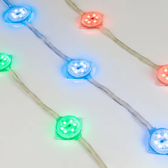 Фото #1 товара Флэш-модуль ARL-PRO-D50-6LED RGB 12V Прозрачный (Arlight, Пластик, 3 года)