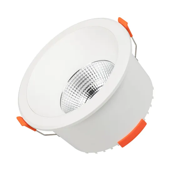 Фото #1 товара Светильник MS-ALORA-BUILT-R140-12W Day4000-MIX (WH, 40 deg, TRIAC) (Arlight, IP54 Пластик, 3 года)