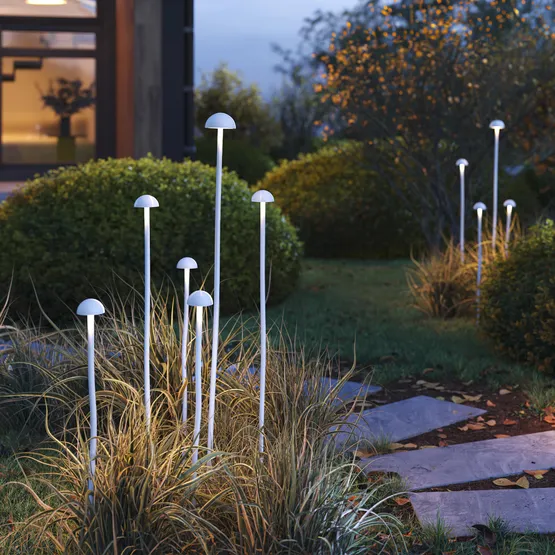 Фото #3 товара Светильник KT-ENOKI-BOLL-H800-2W Warm3000 (WH, 100 deg, 24V) (Arlight, IP65 Металл, 3 года)