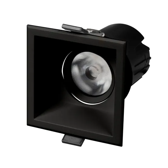 Фото #1 товара Светильник MS-FLOW-BUILT-S85x85-6W Day4000 (BK, 38 deg, 230V) (Arlight, IP20 Металл, 5 лет)