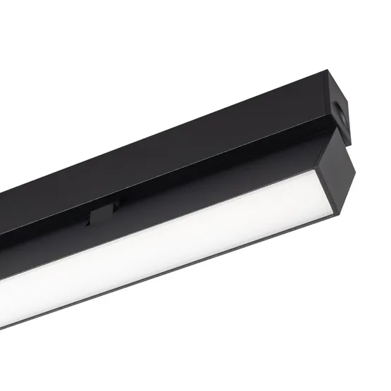 Фото #1 товара Светильник MAG-FLAT-FOLD-25-S600-18W Warm3000 (BK, 100 deg, 24V) (Arlight, IP20 Металл, 5 лет)