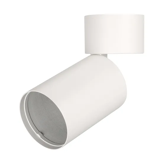 Фото #1 товара Корпус SP-POLO-SURFACE-FLAP-R85 (WH, 1-3, 350mA) (Arlight, IP20 Металл, 3 года)