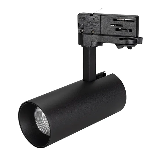 Фото #1 товара Светильник SP-POLO-TRACK-LEG-R65-8W Warm3000 (BK-BK, 40 deg) (Arlight, IP20 Металл, 5 лет)