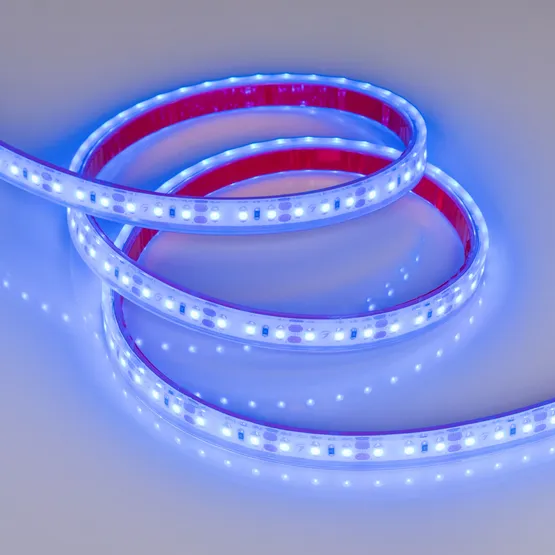 Фото #4 товара Светодиодная лента RTW 2-5000PGS 12V Blue 2x (3528, 600 LED) (Arlight, 9.6 Вт/м, IP67)