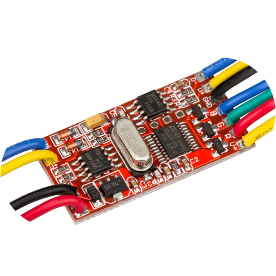 Фото товара Декодер DMX RA-302mini (12-24V, 72-144W) (Arlight, Бескорпусной)
