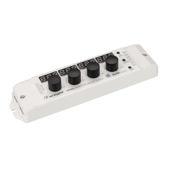 Фото товара Диммер SMART-D18-DIM-SUF (12-24V, 4x4A, 2.4G) (Arlight, IP20 Пластик, 5 лет)