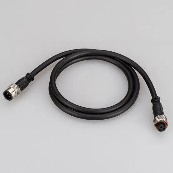 Фото товара Коннектор питания ARL-LINE-1000-2pin (24-48V) (Arlight, IP67 Пластик, 3 года)