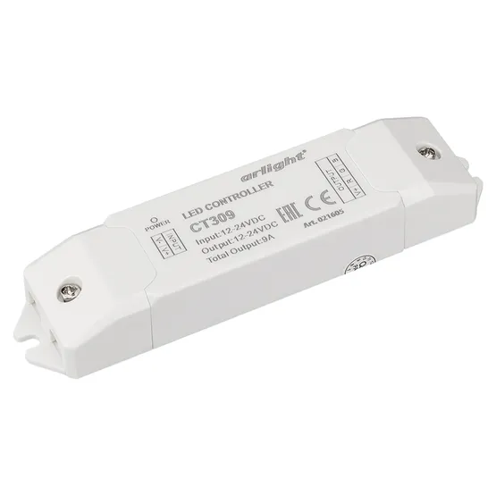 Фото товара Контроллер CT309 (12-24V, 108-216W) (Arlight, IP20 Пластик, 1 год)