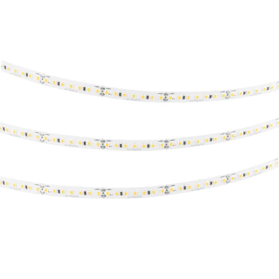 Фото #2 товара Светодиодная лента UL-A140-10mm 48V Warm2700 (12 W/m, IP20, 20m) (Arlight, CRI>90)