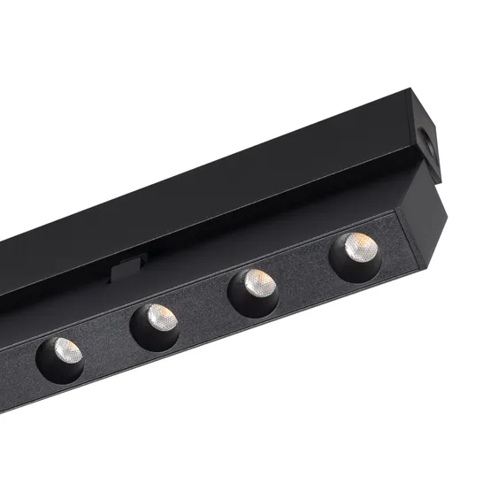 Фото #1 товара Светильник MAG-DOTS-FOLD-25-S400-12W Warm3000 (BK, 30 deg, 24V) (Arlight, IP20 Металл, 5 лет)