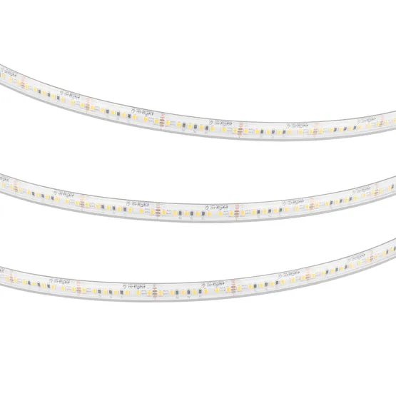 Фото #2 товара Светодиодная лента герметичная RTW-PS-A140-12mm 24V White6000 (4-18 W/m, IP67, 5m) (Arlight, CRI>90)