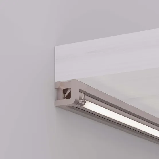 Фото #5 товара Профиль с экраном SL-KANT-H10-ROTATE-2000 CHAMPAGNE GOLD (Arlight, Алюминий+пластик)