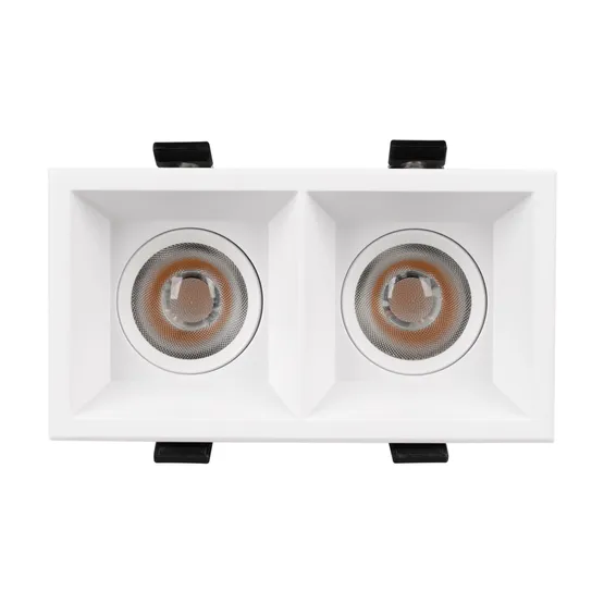 Фото #3 товара Светильник MS-FLOW-BUILT-S157x85-2x6W Warm3000 (WH, 55 deg, 230V) (Arlight, IP20 Металл, 5 лет)