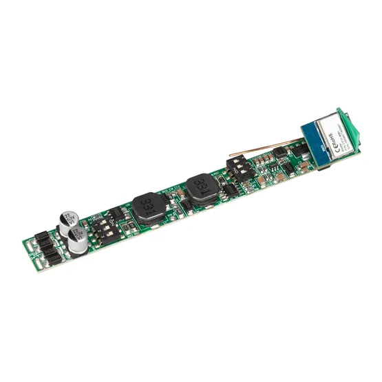 Фото товара INTELLIGENT ARLIGHT Диммер SMART-CC-202-72-MIX-IN (48V, 2x150-500mA, Track, TUYA Wi-Fi, 2.4G) (IARL, IP20 Пластик, 5 лет)