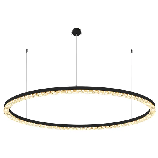 Фото #2 товара Светильник SP-DIAMOND-R1250-80W Warm3000 (BK, 45 deg, 230V, TRIAC) (Arlight, IP20 Металл, 5 лет)