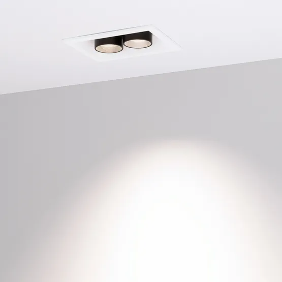 Фото #4 товара Светильник MS-ORIENT-BUILT-TURN-TC-S67x90-5W Day4000 (BK-BK, 30 deg, 230V) (Arlight, IP20 Металл, 5 лет)