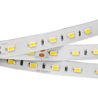 Фото #4 товара Светодиодная лента ULTRA-5000 24V White6000 2x (5630, 300 LED, LUX) (Arlight, 30 Вт/м, IP20)