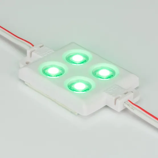 Фото #2 товара Модуль герметичный ARL-LM5050-4L-12V Green (Arlight, Закрытый)
