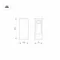 Минифото #4 товара Светильник LGD-MARK-BOLL-H250-7W Warm3000 (GR, 60 deg, 230V) (Arlight, IP54 Металл, 3 года)