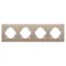 Минифото #2 товара Рамка пластиковая FRM-PERIO-PL-4-GD (Arlight, -)