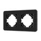Минифото #1 товара Рамка стеклянная FRM-OMALI-SFGS-2-BK (Arlight, -)