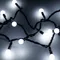 Минифото #1 товара Светодиодная гирлянда ARD-BALL-CLASSIC-D13-5000-BLACK-50LED WHITE (230V, 3.5W) (Ardecoled, IP65)