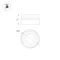 Минифото #2 товара Насадка с фиксированным углом LGD-ARTIFACT-LENS-R65 (WH, 40 deg) (Arlight, Металл)
