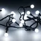 Минифото #2 товара Светодиодная гирлянда ARD-BALL-CLASSIC-D13-5000-BLACK-50LED WHITE (230V, 3.5W) (Ardecoled, IP65)