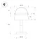 Минифото #5 товара Светильник настольный SP-TRAFO-1.5W Warm2700 (Красный, 120 deg, 5V) (Arlight, IP54 Пластик, 2 года)