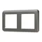 Минифото #1 товара Рамка пластиковая FRM-VERSA-PL-2-GR (Arlight, -)