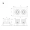 Минифото #2 товара Светильник MS-VORTEX-BUILT-S210x117-2x20W Warm3000 (BK-BK, 20 deg, 230V) (Arlight, IP20 Металл, 5 лет)